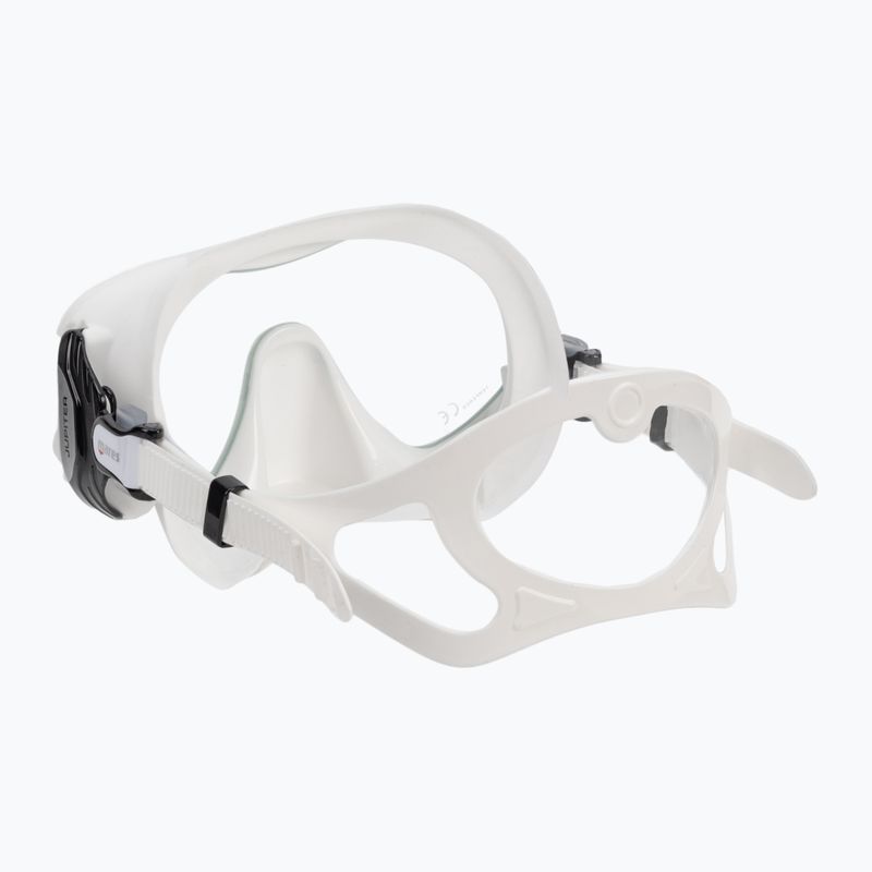 Maschera subacquea Mares Jupiter bianca 4