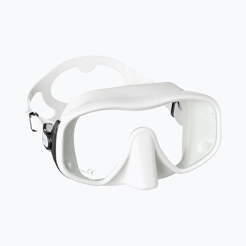 Maschera subacquea Mares Jupiter bianca 6