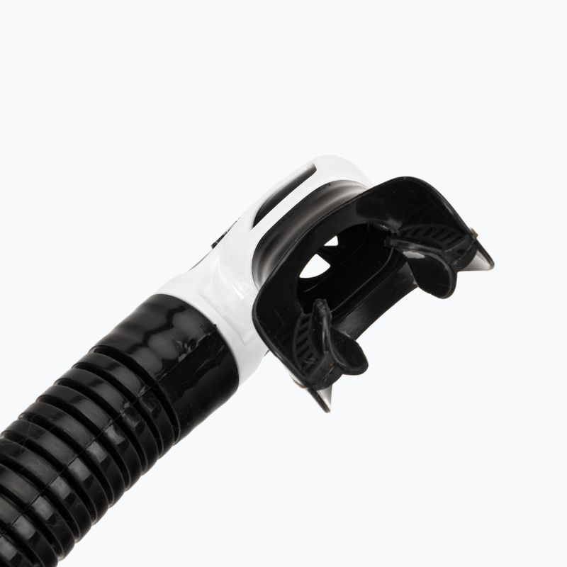 Mares Rebel Dry snorkel nero/bianco 3