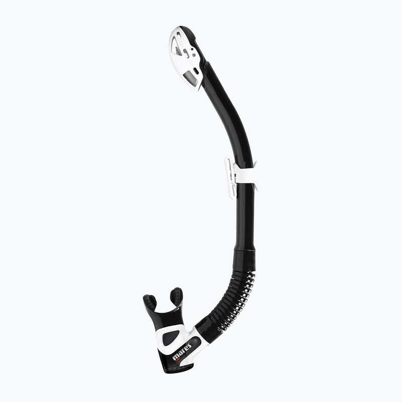 Mares Rebel Dry snorkel nero/bianco 4