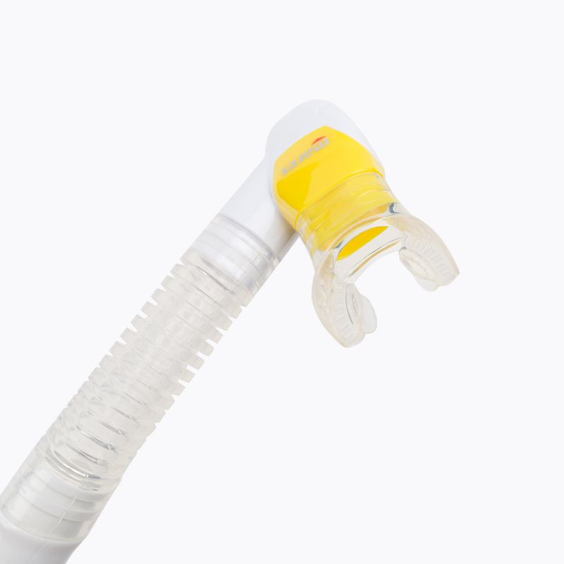 Mares Rebel Flex snorkel bianco/giallo 2