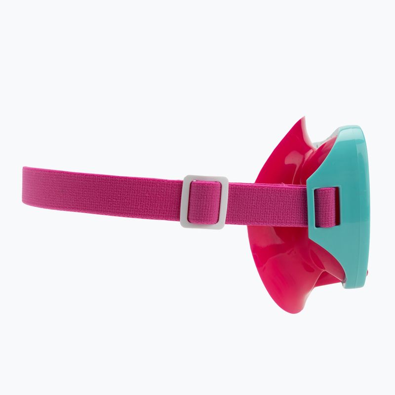 Maschera da snorkeling Mares Turtle rosa/acqua per bambini 3