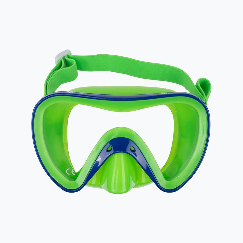 Mares Turtle, set da immersione per bambini di colore verde 9