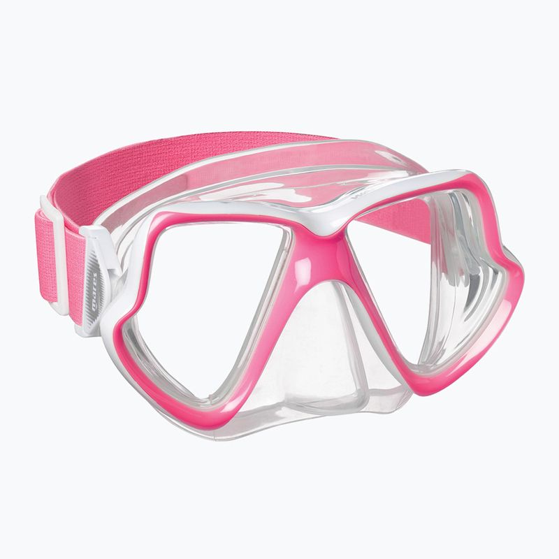 Mares Combo Wahoo Kit snorkel rosa neon/bianco/chiaro 2