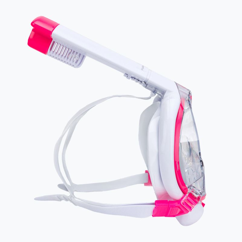 Mares Sea VU Dry + maschera subacquea rosa/bianca 3