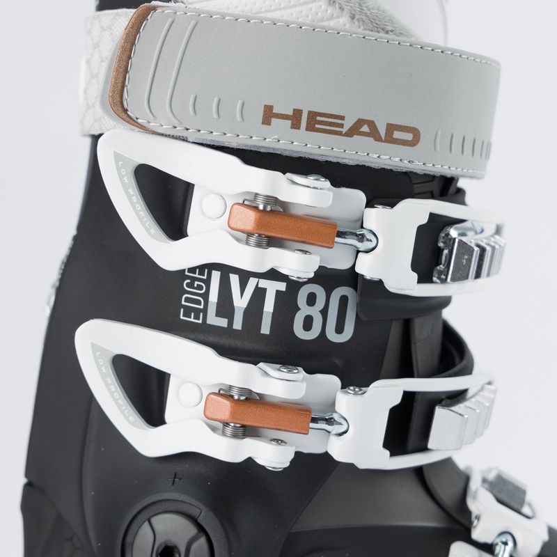 Scarponi da sci donna HEAD Edge LYT 80 W nero/cooper 6