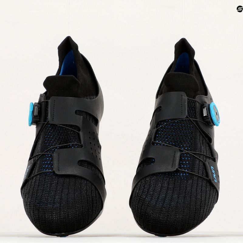 Scarpa da strada UYN Naked Carbon nero/blu per uomo 10