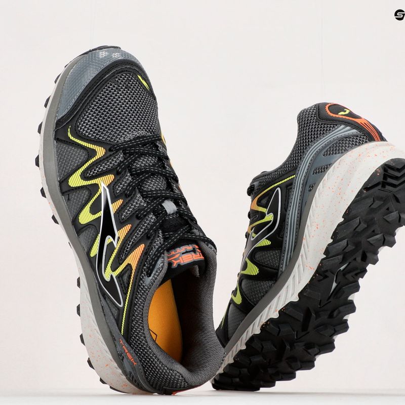 Scarpe da corsa Joma Tk.Trek da uomo grigio/giallo 15