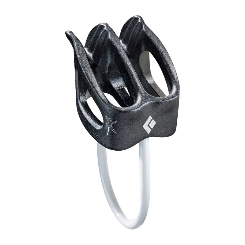 Black Diamond ATC-XP dispositivo di assicurazione e di calata in corda doppia nero
