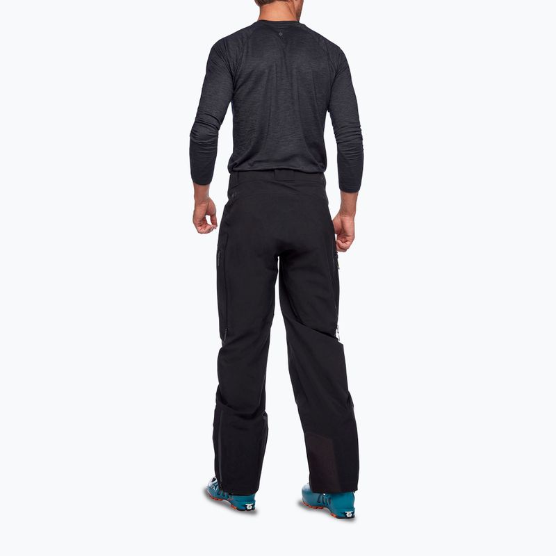 Pantaloni da sci Black Diamond Recon Stretch da uomo, nero 2