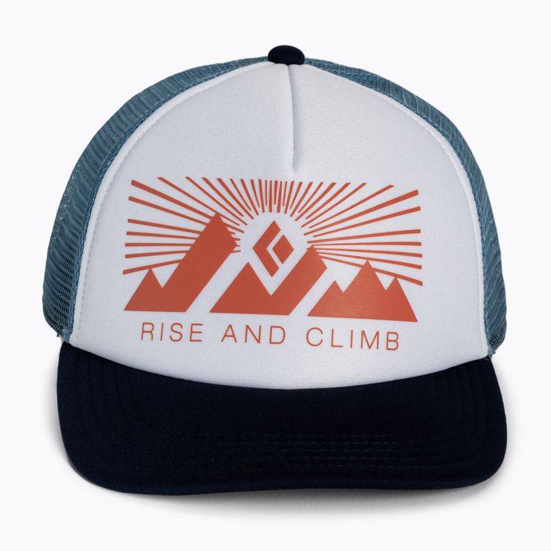Cappello da baseball Black Diamond Trucker bianco/blu ash da donna 4