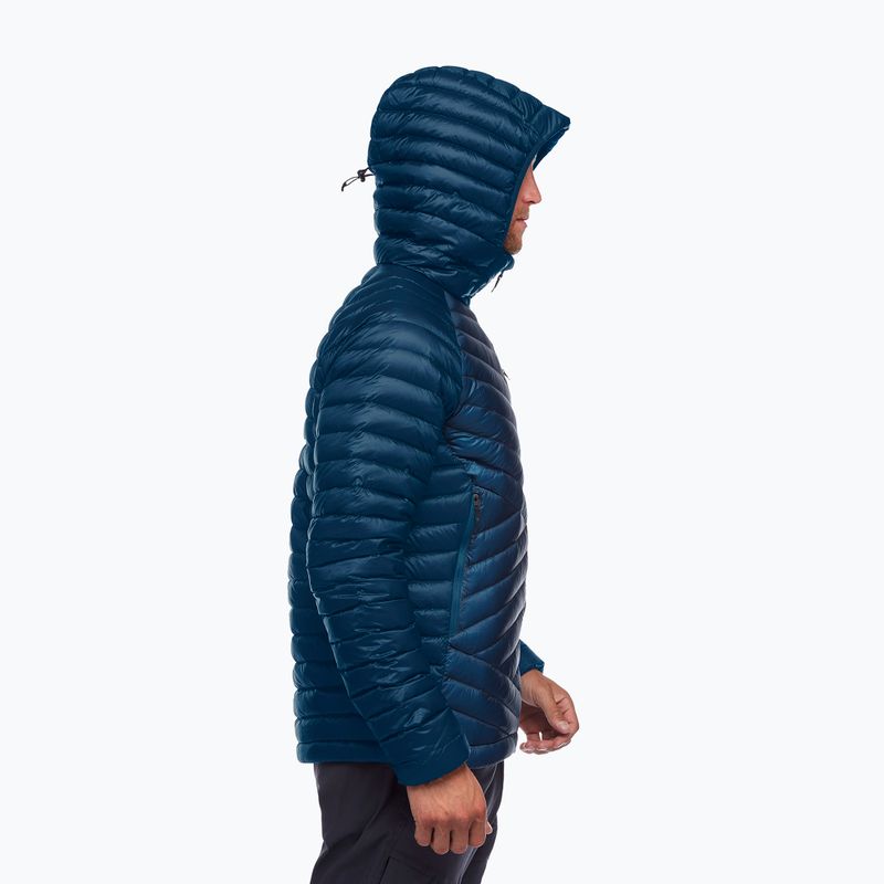 Piumino da uomo Black Diamond Approach Down Hoody blu astrale 3
