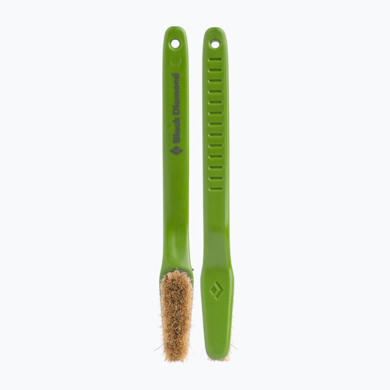 Spazzola di presa per arrampicata Black Diamond Bouldering S verde