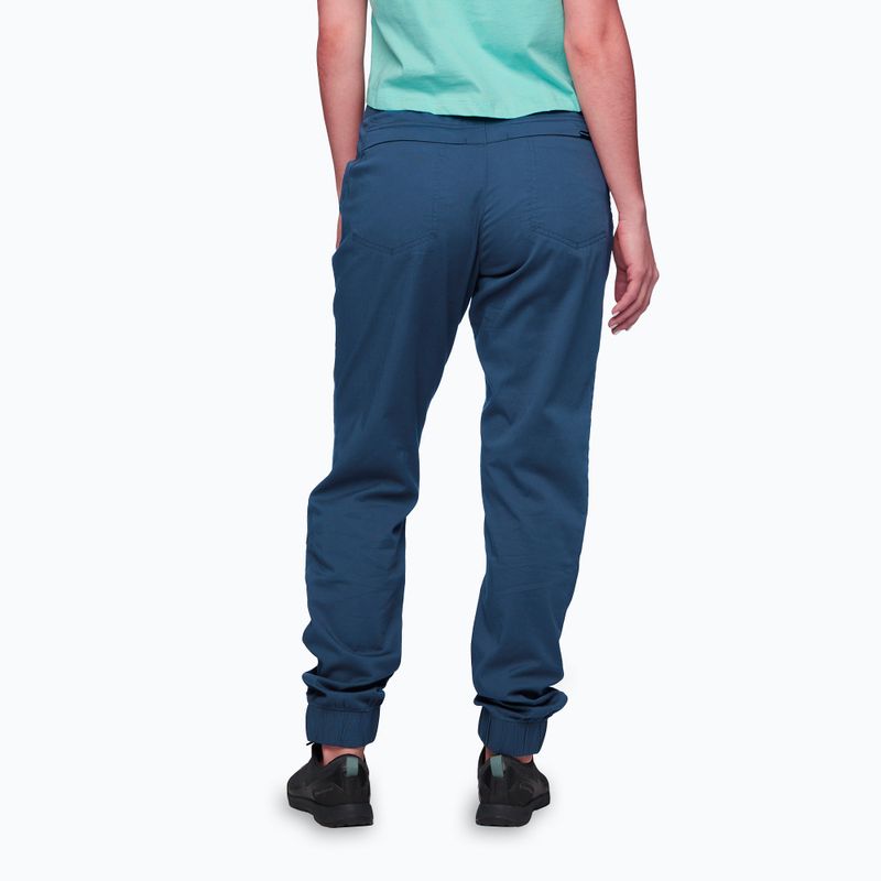 Pantaloni da arrampicata da donna Black Diamond Notion SP blu inchiostro 2