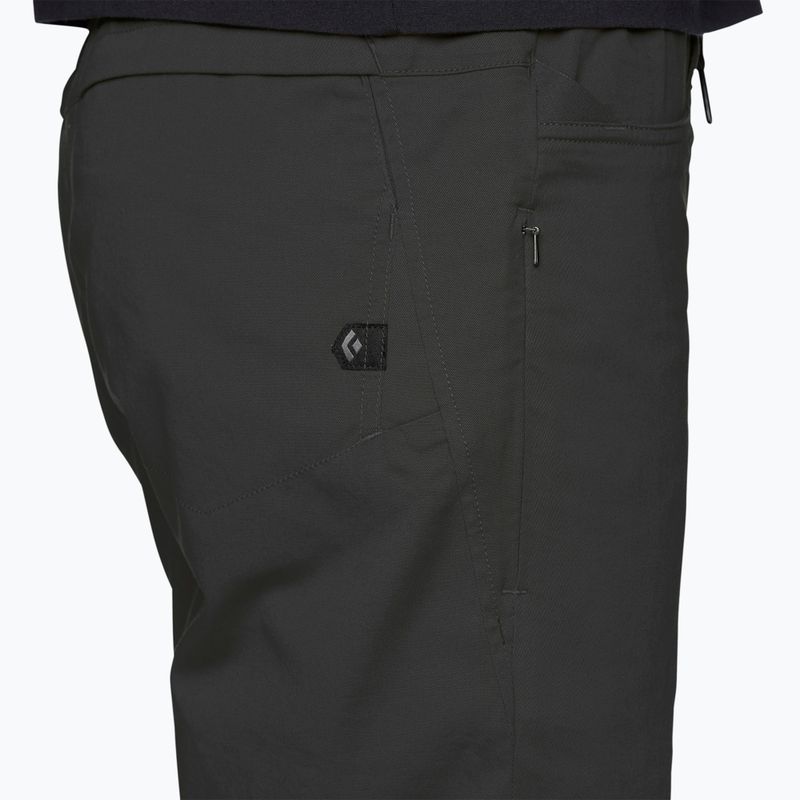 Pantaloncini da arrampicata da uomo Black Diamond Notion nero 4