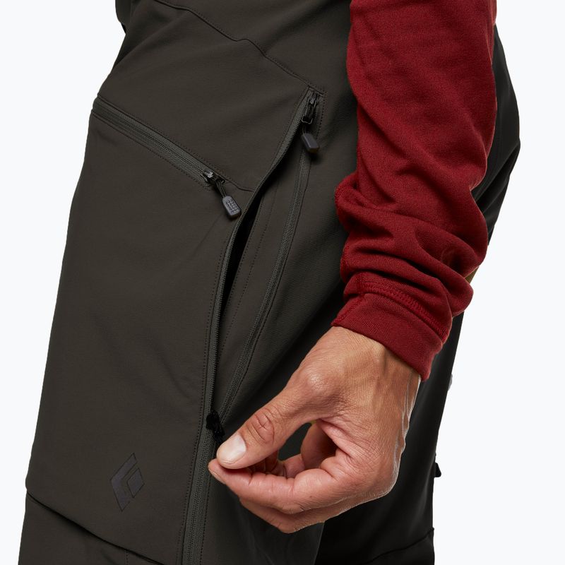 Pantaloni da paracadutismo da uomo Black Diamond Dawn Patrol nero 4