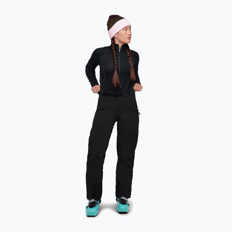 Pantaloni da paracadutismo da donna Black Diamond Dawn Patrol nero