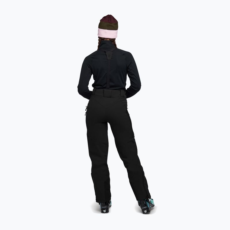 Pantaloni da paracadutismo da donna Black Diamond Dawn Patrol nero 2