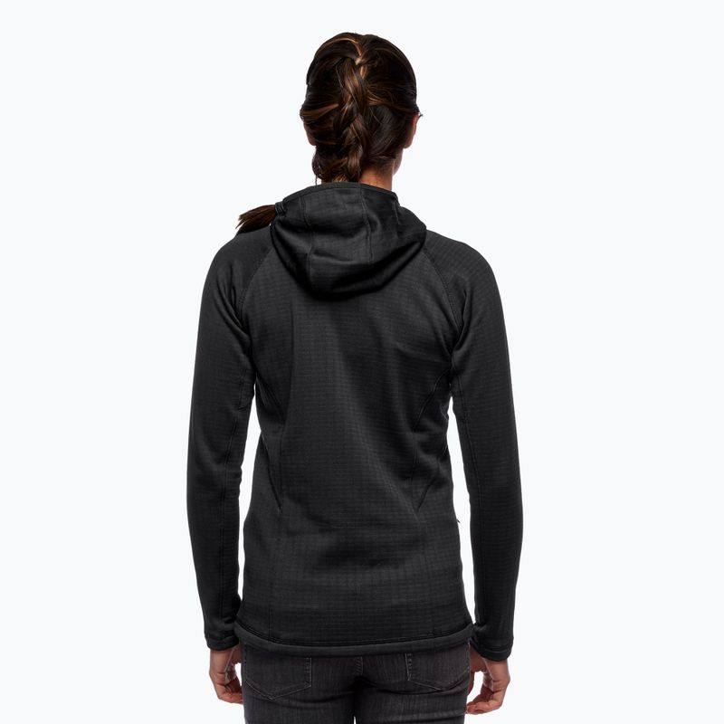 Giacca da trekking da donna Black Diamond Factor Hoody nero 2