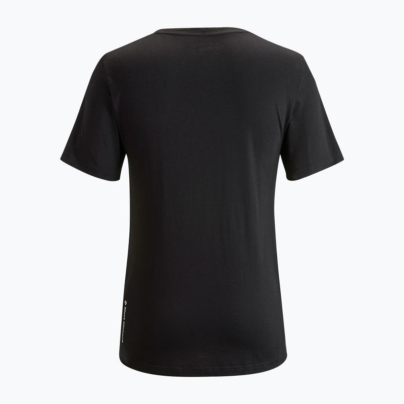 Maglietta da trekking da uomo Black Diamond Spaceshot nero 5