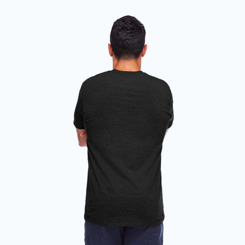 Maglietta da arrampicata da uomo Black Diamond Chalked Up nero 2