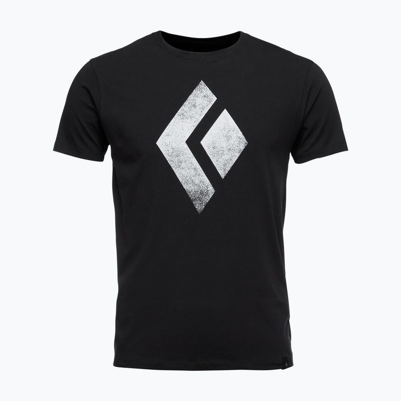 Maglietta da arrampicata da uomo Black Diamond Chalked Up nero 4