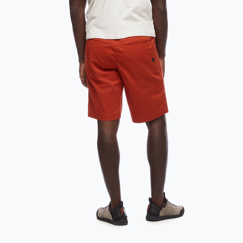 Pantaloncini da arrampicata da uomo Black Diamond Notion red rock 2