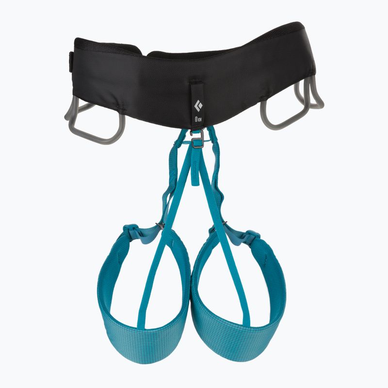 Imbracatura da arrampicata da donna Black Diamond Momentum aqua verde 2