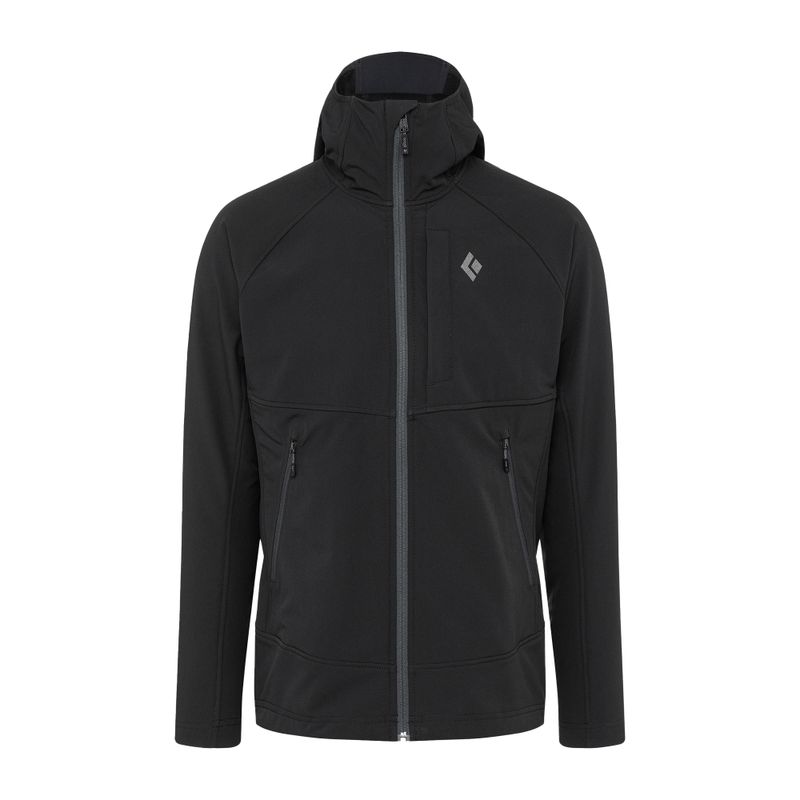 Giacca softshell da uomo Black Diamond Element Hoody nero 7