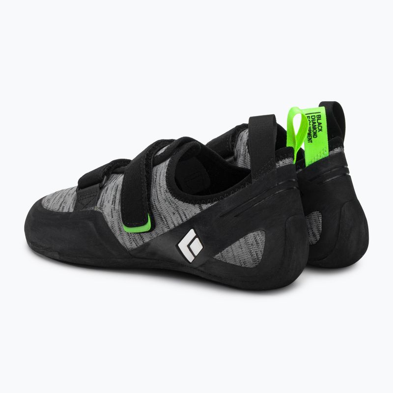 Black Diamond Momentum Climbing nero/antracite scarpe da arrampicata da uomo 3