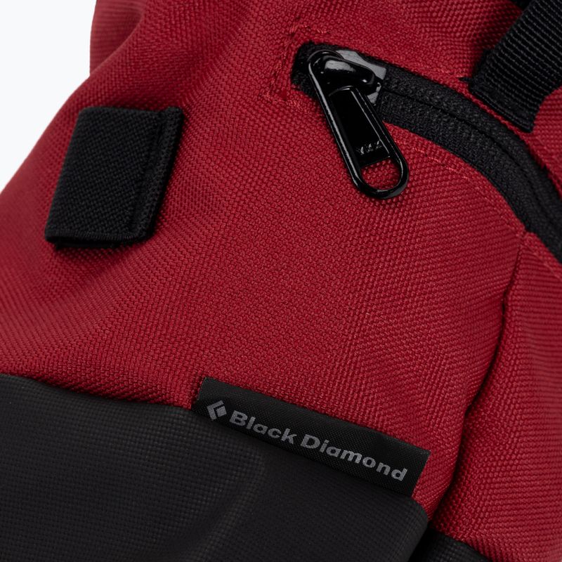 Black Diamond Mojo Zip borsa magnesia vermiglio 4