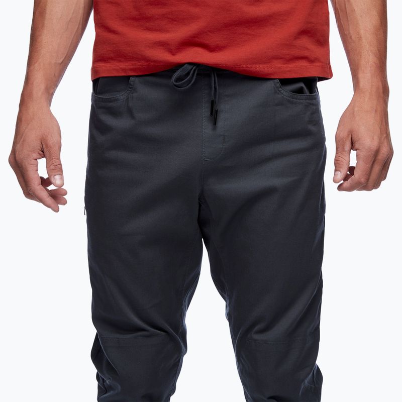 Pantaloni da arrampicata da uomo Black Diamond Notion carbon 3