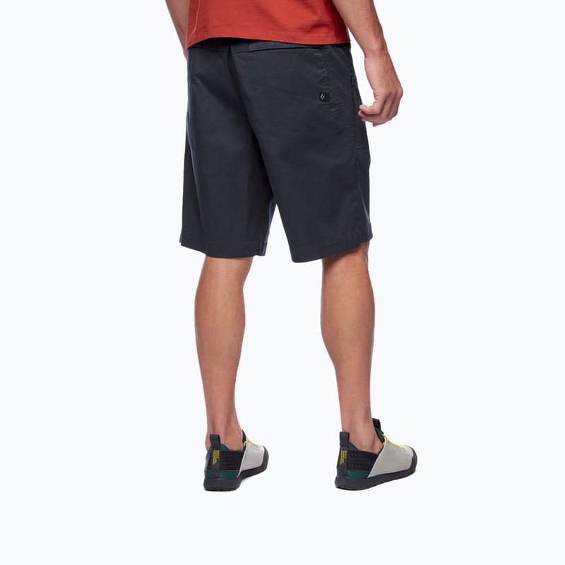 Pantaloncini da arrampicata da uomo Black Diamond Notion carbon 2