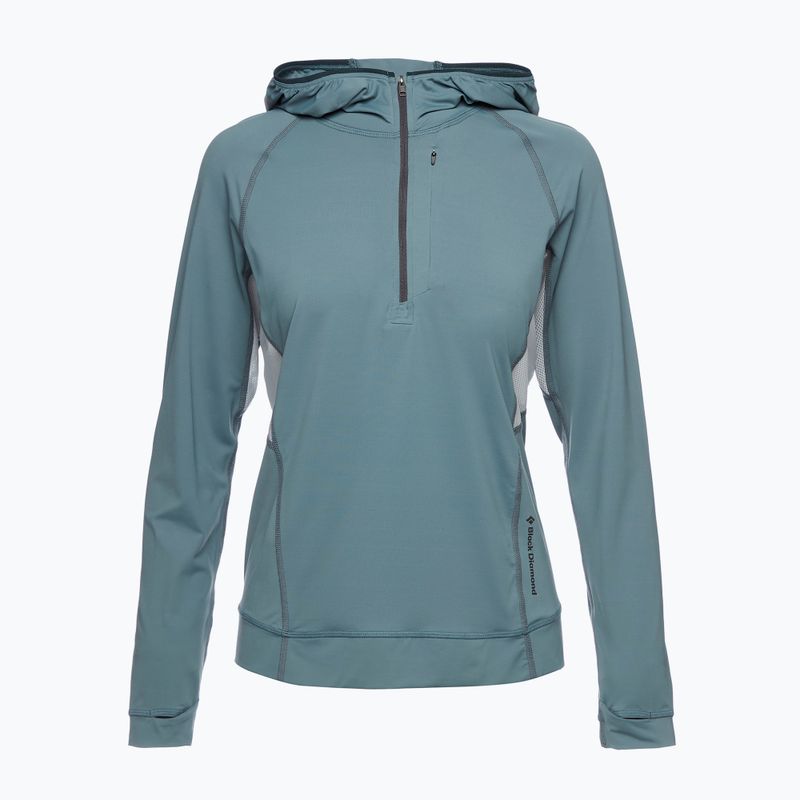 Giacca da trekking da donna Black Diamond Alpenglow Pro Hoody blu tempesta 6