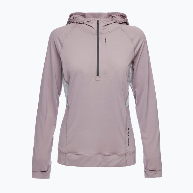 Giacca da trekking da donna Black Diamond Alpenglow Pro Hoody legno viola 7