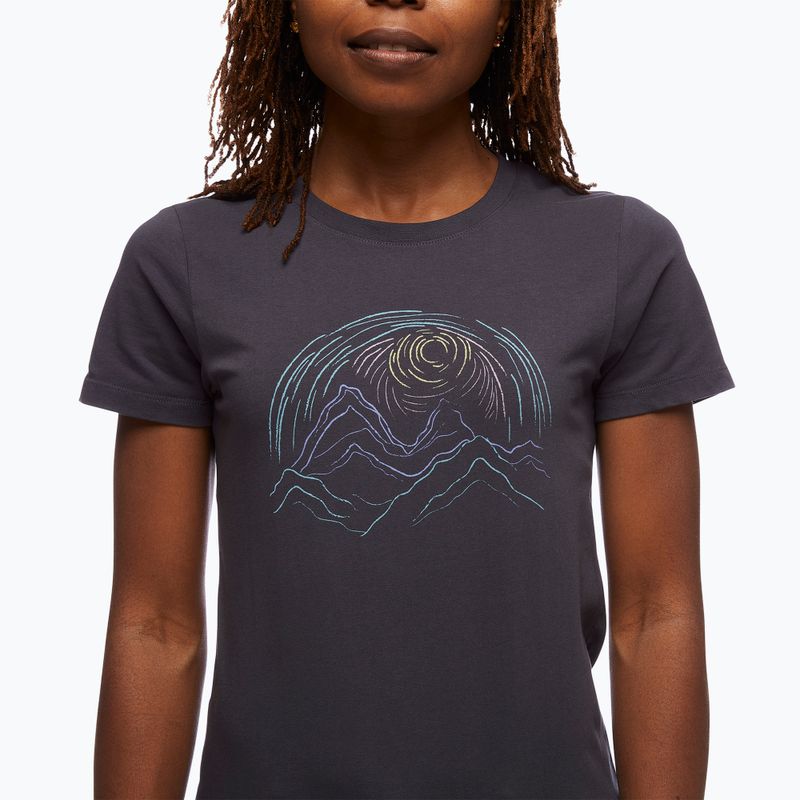 Maglietta da trekking da donna Black Diamond Summit Scribble carbon 3