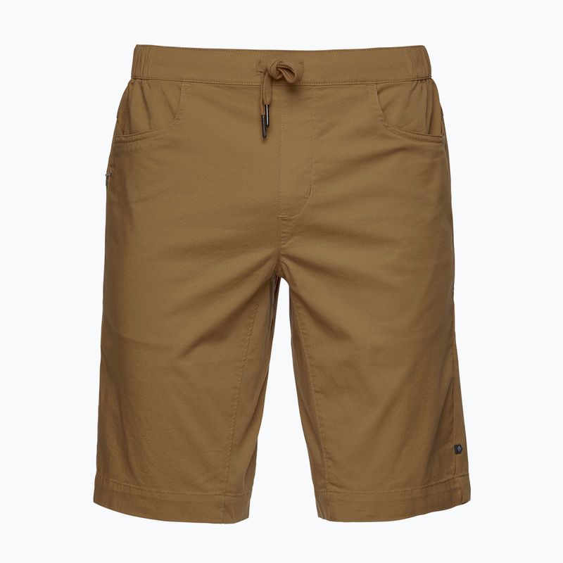 Pantaloncini da arrampicata Black Diamond Notion dark curry da uomo