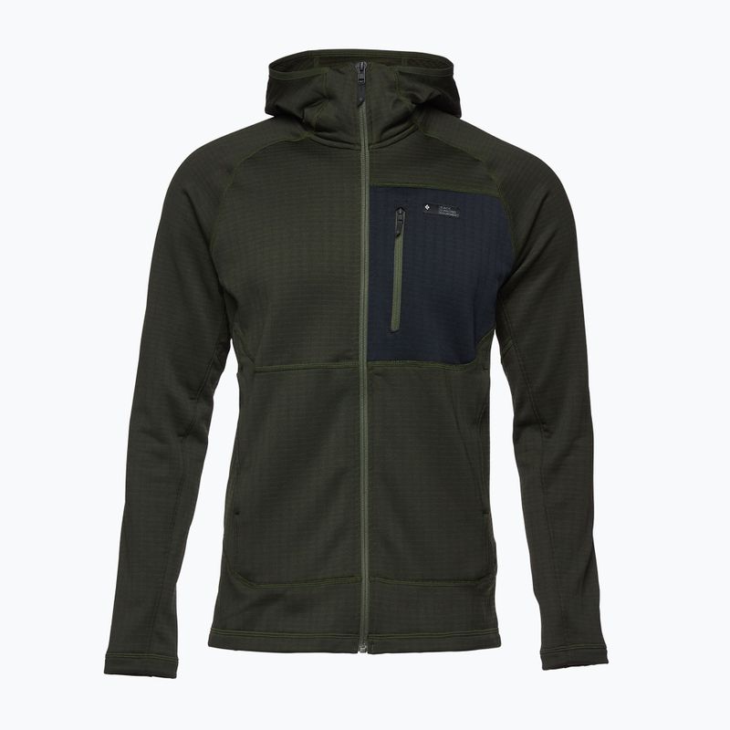 Felpa da trekking da uomo Black Diamond Factor Hoody cypress 5