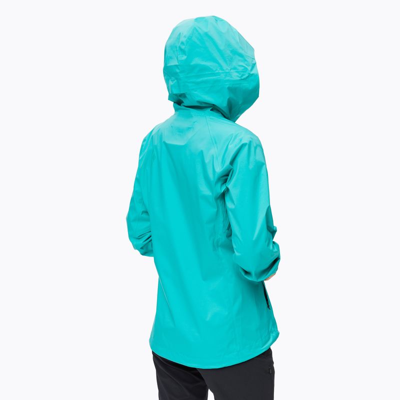 Giacca da pioggia Black Diamond Stormline Stretch da donna patina scura 6