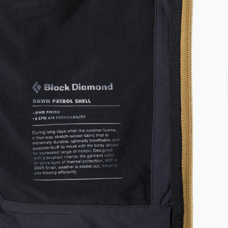 Black Diamond Dawn Patrol ambra giacca softshell da uomo 4