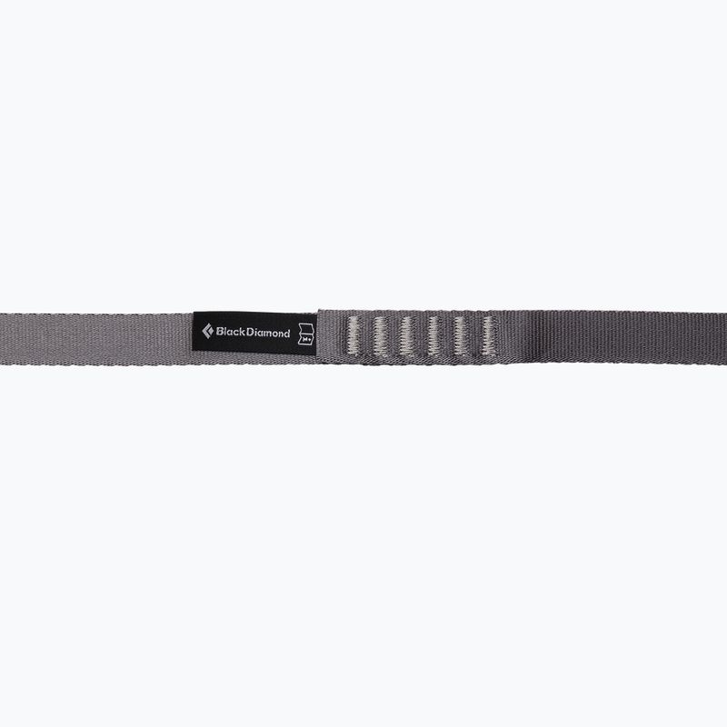 Black Diamond Nylon Runner 180 cm, anello da arrampicata grigio 2