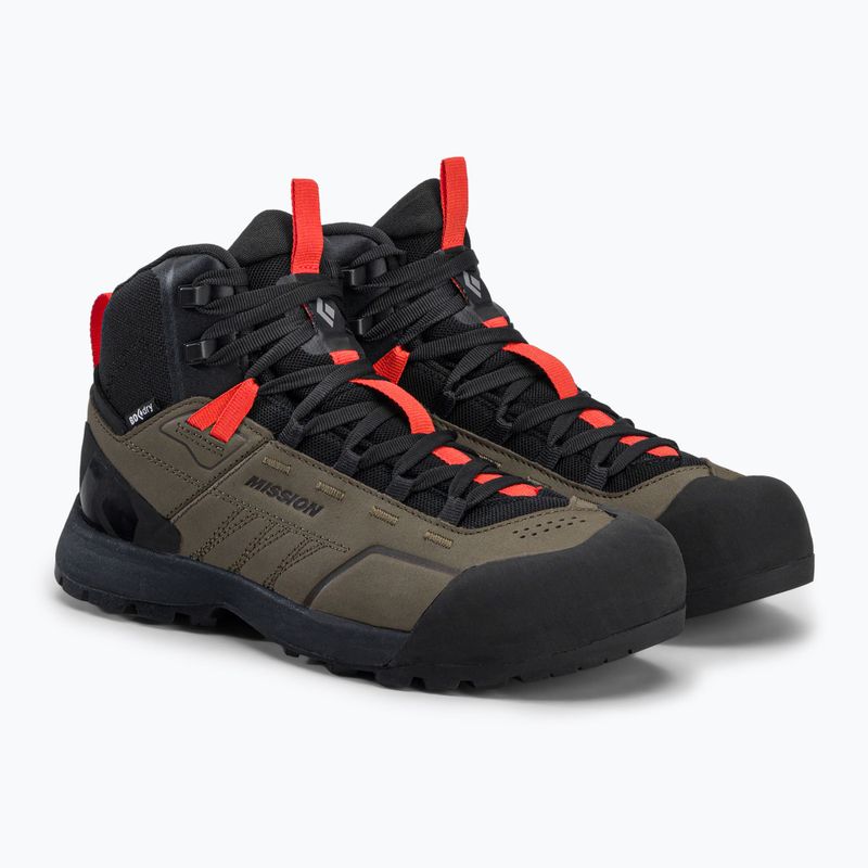 Stivali da avvicinamento Black Diamond Mission LT Mid WP da uomo 2022 noci/ottanio 5