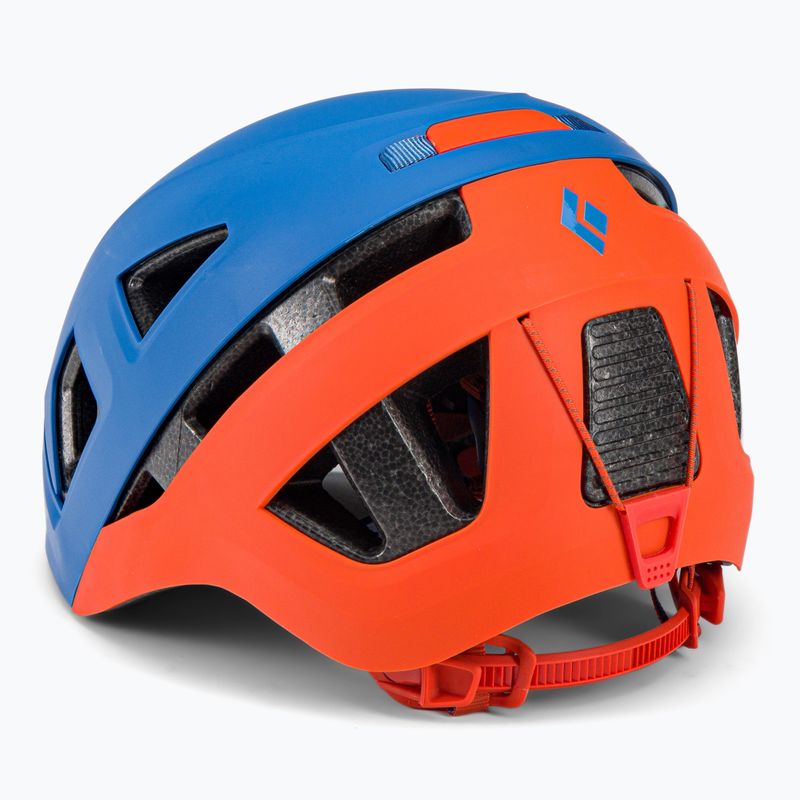 Black Diamond Capitan ultra blu/persimmon casco da arrampicata per bambini 4