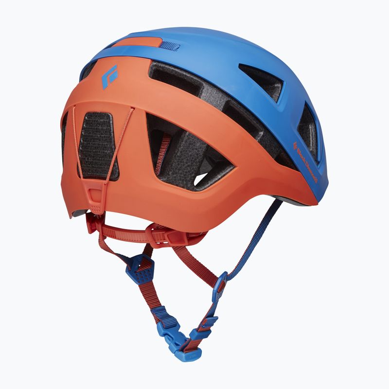 Black Diamond Capitan ultra blu/persimmon casco da arrampicata per bambini 8