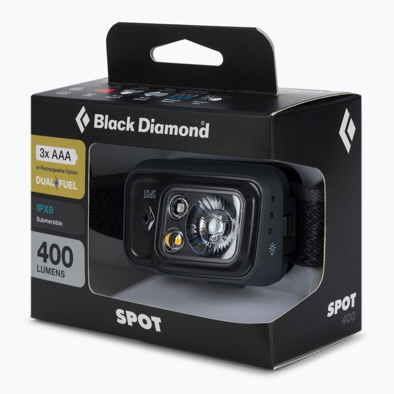 Torcia Black Diamond Spot 400 in grafite