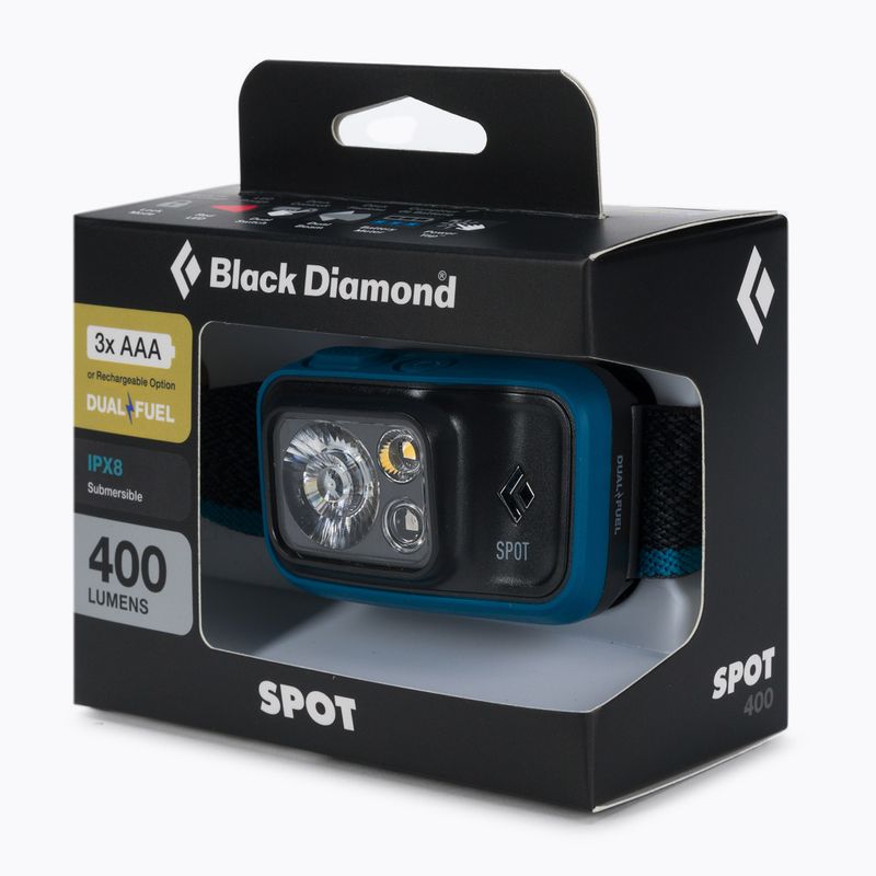 Torcia Black Diamond Spot 400 azul