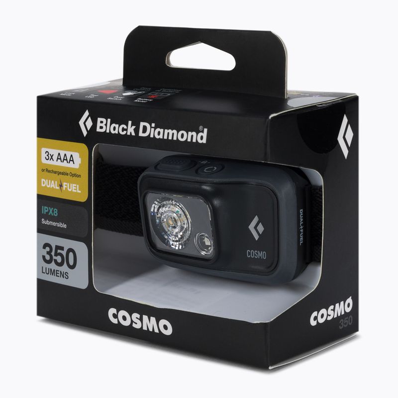 Torcia Black Diamond Cosmo 350 in grafite