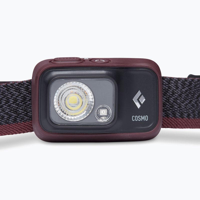 Black Diamond Cosmo 350 bordeaux torcia frontale 3
