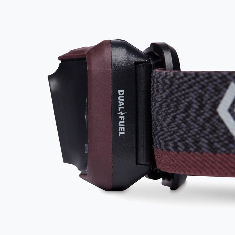 Black Diamond Cosmo 350 bordeaux torcia frontale 5