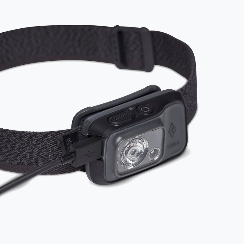 Black Diamond Cosmo 350-R, torcia a testa in grafite 6
